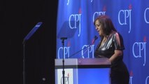Patricia Mayorga dedica el premio Libertad de Prensa CPJ a colegas asesinados