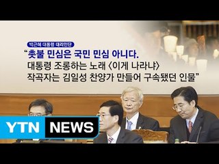 박 대통령 측 "촛불 민심은 국민 민심이 아니다" / YTN (Yes! Top News)