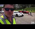 DRAG RACE LaFerrari vs Koenigsegg Agera - Vmax Hypermax