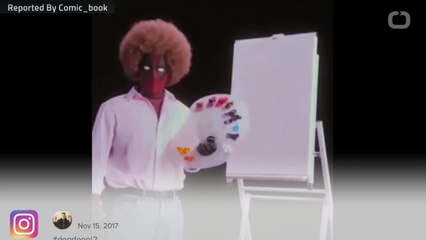 Deadpool Creator Draws The Merc With A Mouth As Bob Ross