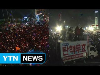 '송박영신' 올해 마지막 촛불집회 시작...맞불집회도 진행 / YTN (Yes! Top News)