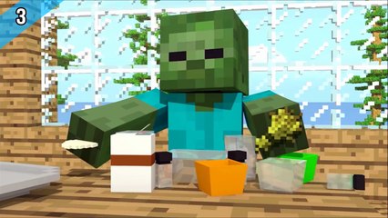 Villager & Witch Life 1 Minecraft Animation