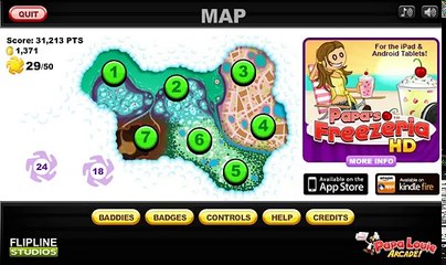 Papa Louie 3: When Sundaes Attack 100% Walkthrough - Level 7: Lake Chocodunk - 6/6 Warp Keys