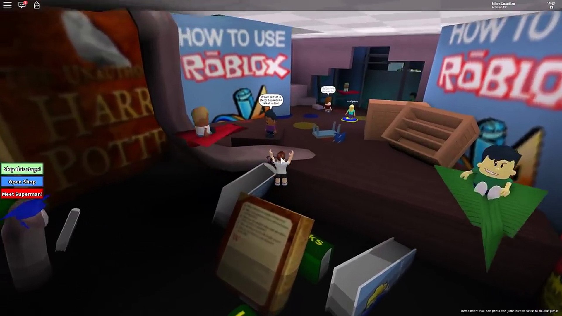 how to double jump in roblox