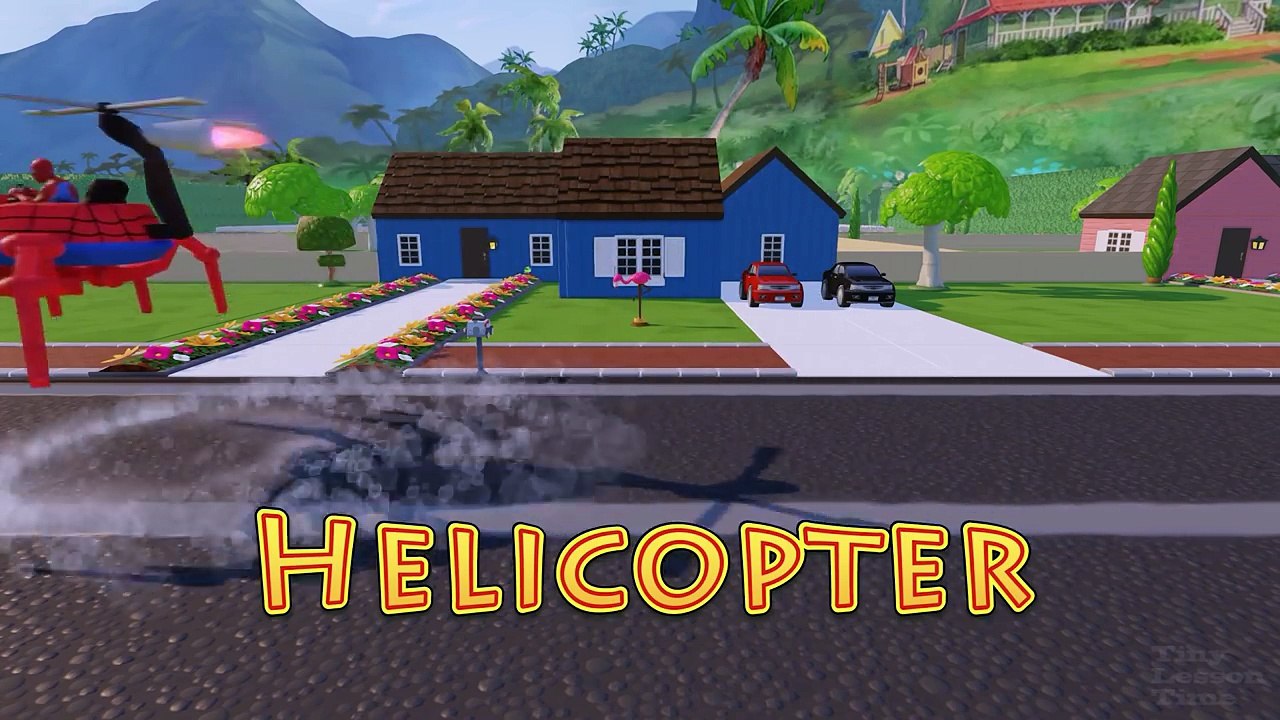 5 Little Spiderman Monkeys Jumping on the Bed Nursery Rhymes & Finger Family Color Learning Playlist