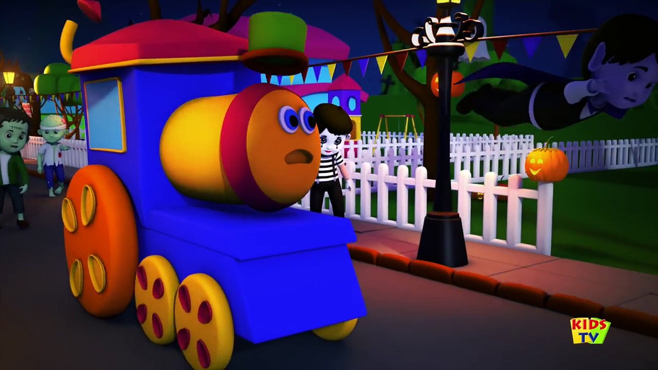 Bob The Train _ Scary Pumpkin _ Halloween Nursery Rhymes _ Spooky Videos For Babies by Kids Tv-CQlfaYEWt7E