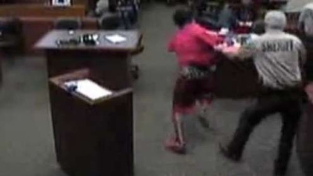 Man Trying To Escape Courtroom Gets Tackled And Tasered