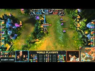 [Riot World Championships Season 2] [Bán Kết] [Game 3] CLG.EU vs AZF [11.10.2012]
