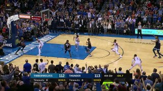 Tissot Buzzer Beater - Andrew Wiggins Hits Game-winning 3 in OKC! l October 22, 2017-ULk1DLwCFxQ