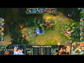 [Riot World Championships Season 2] [Tứ Kết] [Game 2] AZF - TSM Game 2 [06.10.2012]