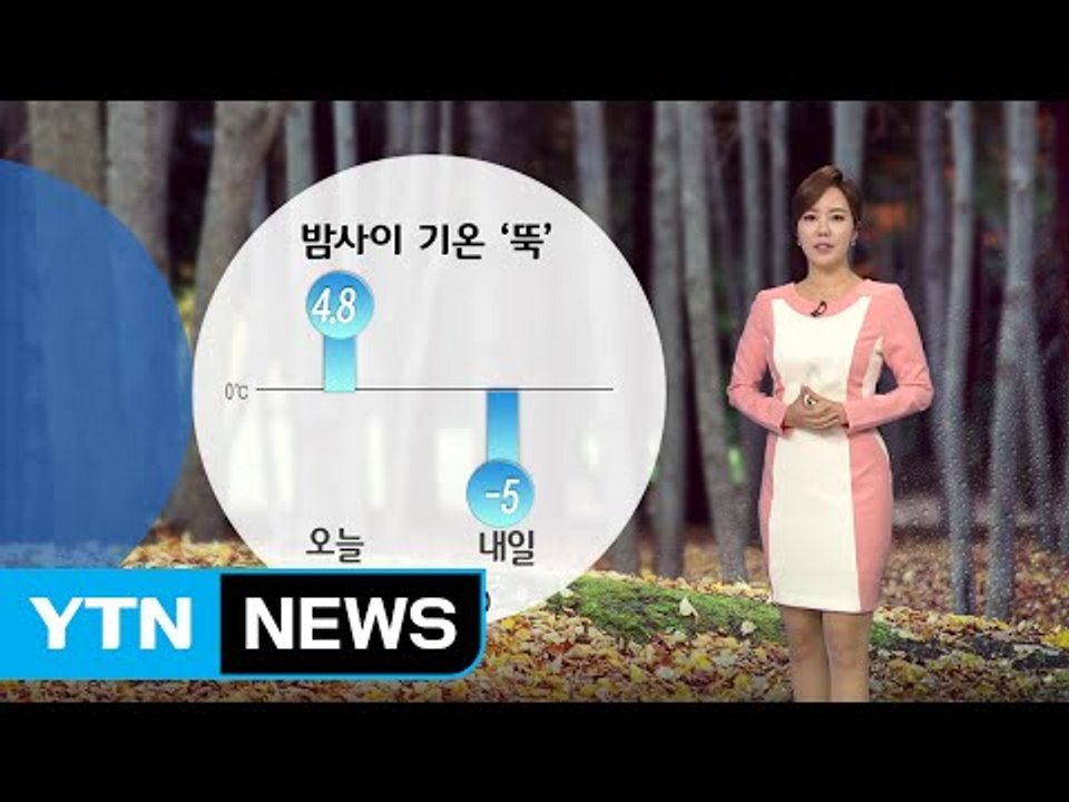 [날씨] 내일 서울 아침 기온 영하 5도...강추위 대비 / YTN (Yes! Top...
