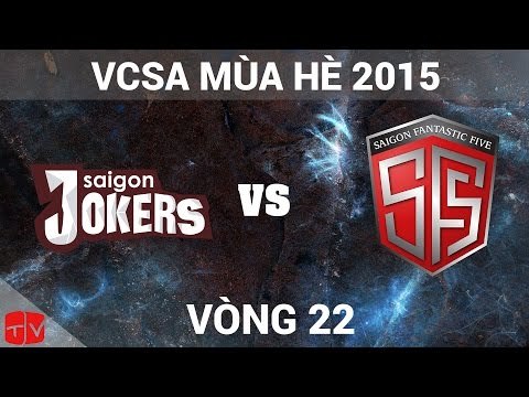 [12.07.2015] SAJ vs SF5 [VCSA Mùa Hè 2015]