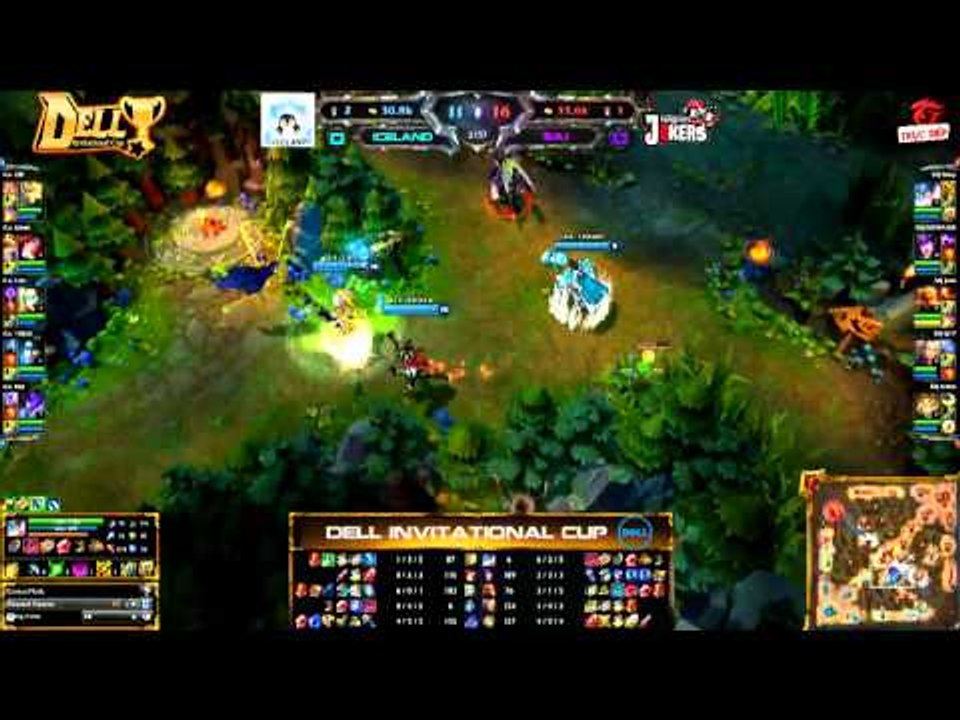 [DIC Mùa 1] [Game 1] Saigon Jokers vs IceLand [26.02.2013]