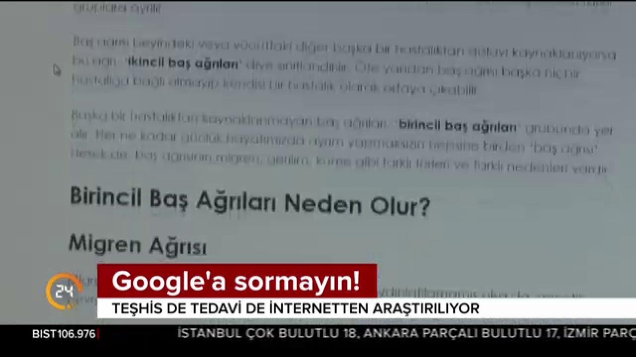 Google'a sormayın!