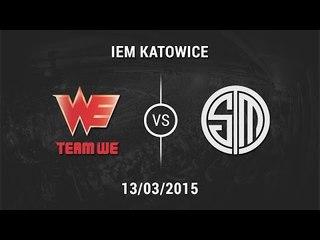 [13.03.2015] WE vs TSM [IEM Katowice]