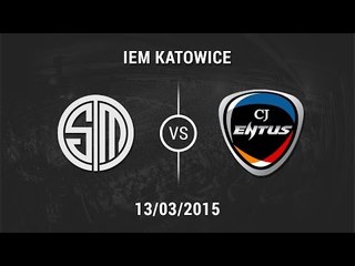 [13.03.2015] TSM vs CJEntus [IEM Katowice]