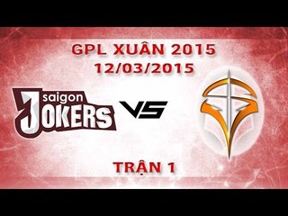 [12.03.2015] SAJ vs IGL [GPL Xuân 2015] [Trận 1]