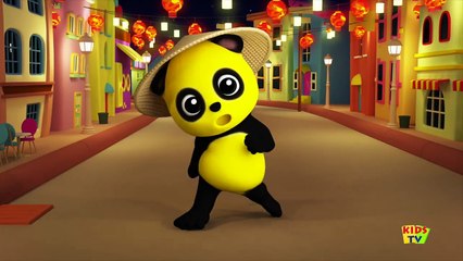 If you're happy and you know it cartoon rhymes for children _ Baby Bao Panda by Kids TV-WoeCbK5HG-E