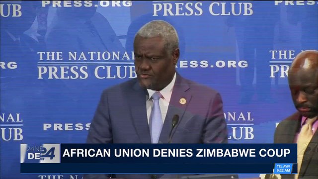 i24NEWS DESK | Political crisis unfolds in Zimbabwe | Thursday, November 16th 2017