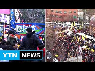 '박근혜 대통령 퇴진 촉구' 6차 촛불집회 / YTN (Yes! Top News)