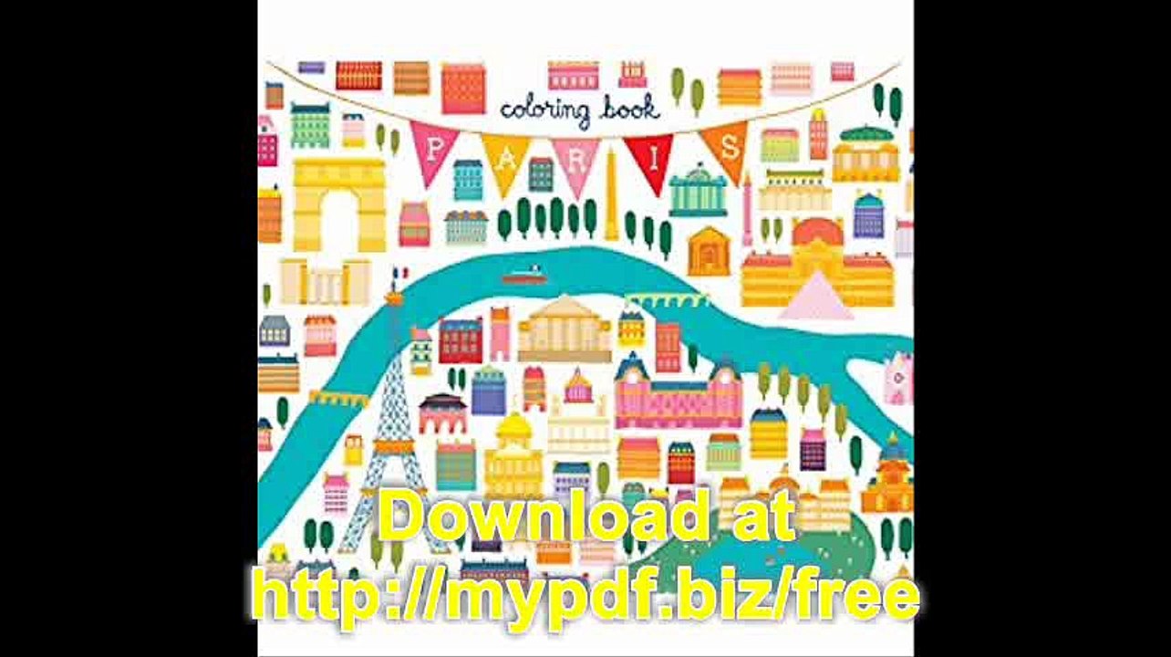 Paris Coloring Book Mini Edition