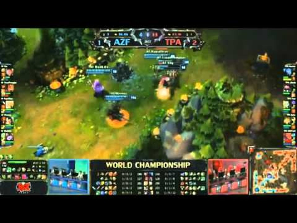 [LMHT] Season 2 Chung kết AZF - TPA Game 4 [14.10.2012]