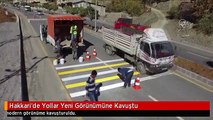Hakkari'de Yollar Yeni Görünümüne Kavuştu