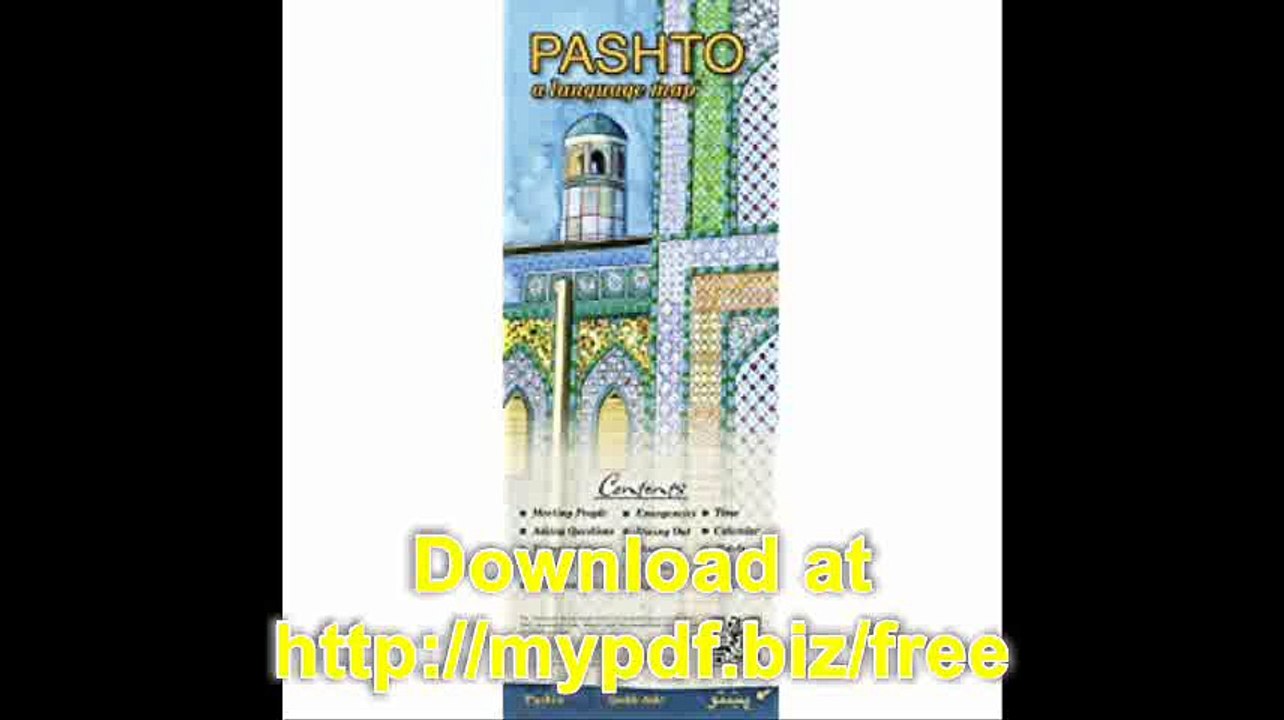 PASHTO a language mapÂ®