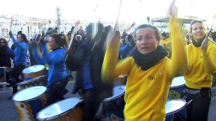 La parade d'ouverture de Marseille Provence capitale européenne du sport 2017