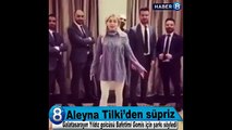 Aleyna Tilki Galatasarayın Yıldız golcüsü Bafetimi Gomis için şarkı söyledi