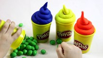 Play Doh Ice Cream Surprise Toys Finding Dory Pooh My Little Pony Hello Kitty Eggs Learn Colors !-ps-6bqkcnGI
