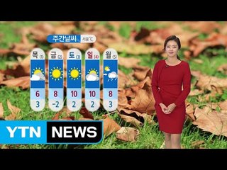 [날씨] 추위 누그러져... 내일 낮부터 전국에 비 / YTN (Yes! Top News)