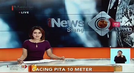 Caci Pita Sepanjang 10,5 Meter Ditemukan di Tubuh Pria Ini