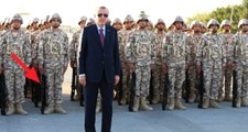 Asker Katar'da Erdoğan'ı Yerli Üretim Milli Piyade Tüfeği ile Karşıladı