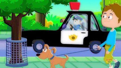 Wheels On The Police Car Nursery Rhymes Songs For Kids Car Rhyme Kids Tv Nursery Rhymes S03EP26-0DFSi2uLcXM
