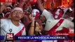 Plaza de Armas: hinchas peruanos vivieron una fiesta en la previa contra Nueva Zelanda