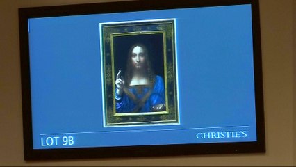 Leonardo da Vinci artwork makes auction history at Christie's