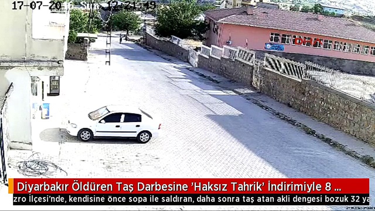 Diyarbakır Öldüren Taş Darbesine 'Haksız Tahrik' İndirimiyle 8 Yıl Hapis