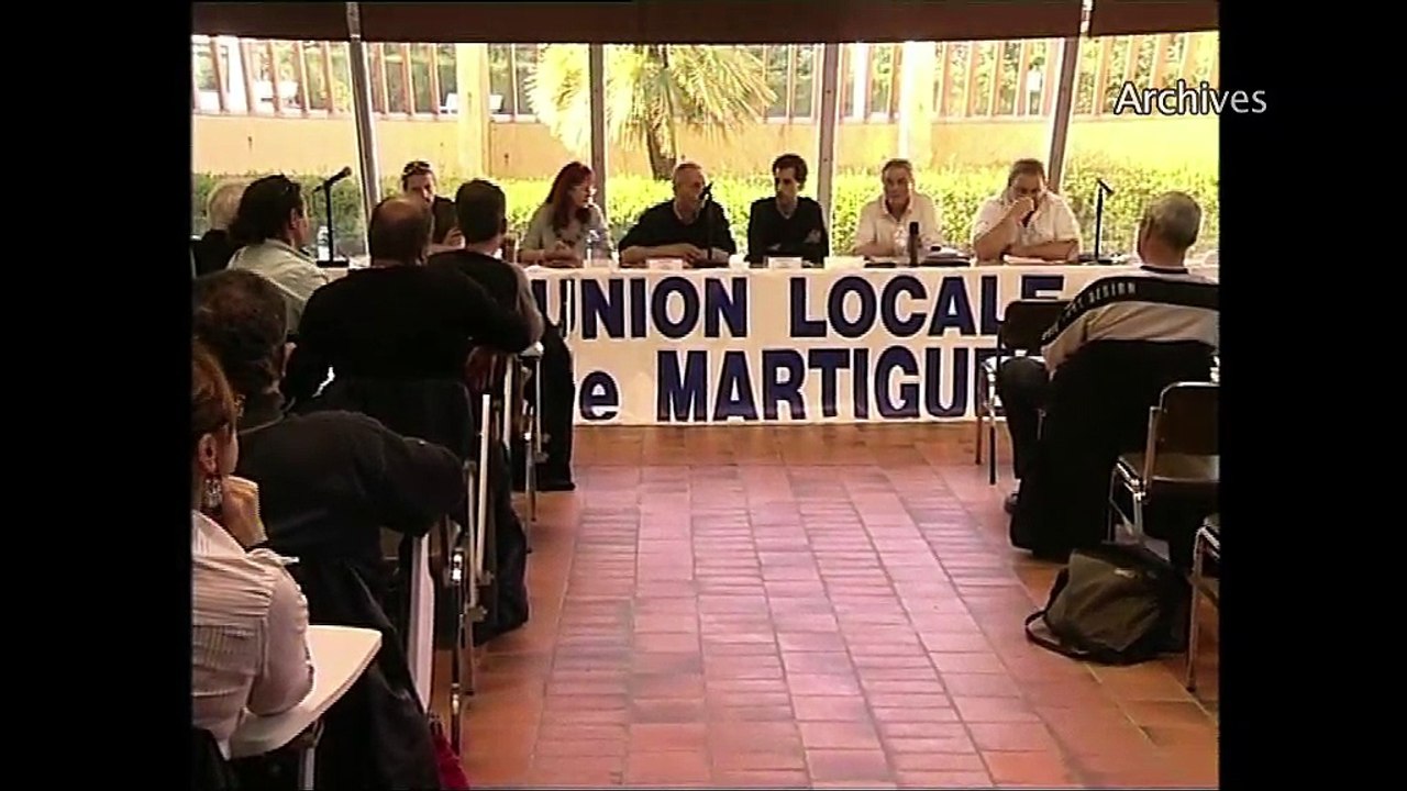 La passation de témoin de Georges Capozi au sein de l'UL CGT de Martigues.