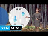 [날씨] 내일 아침 기온 영상권 회복…오후 전국 비 소식 / YTN (Yes! Top News)