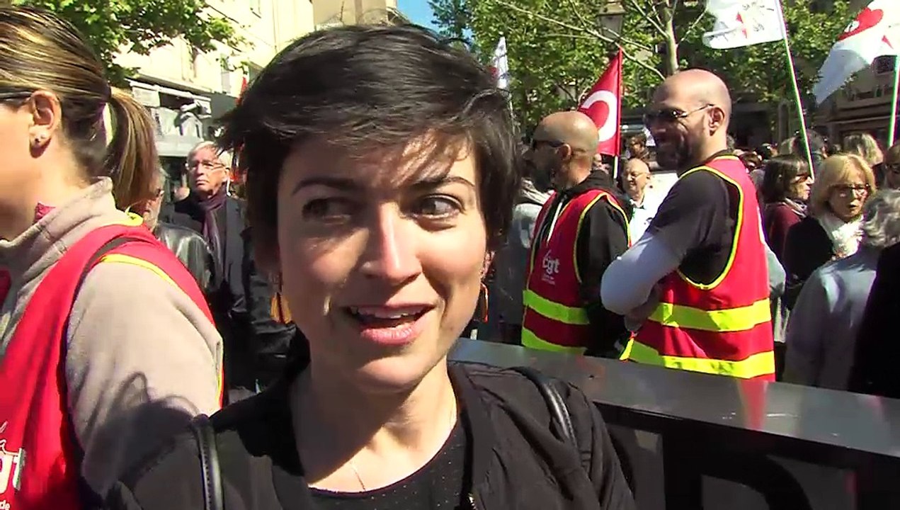 Julie Baudinaud, représentante FSU Martigues