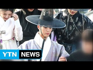"박보검 보러 가자" 5천여 명 북새통...경찰·경호원까지 출동 / YTN (Yes! Top News)