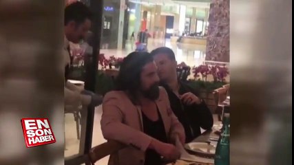 Diriliş Ertuğrul ekibi Katar'da yemek yedi
