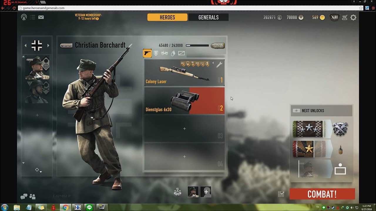 Heroes & Generals ไทย : ตามติดชีวิตสไนเปอร์ RECON (German Recon)