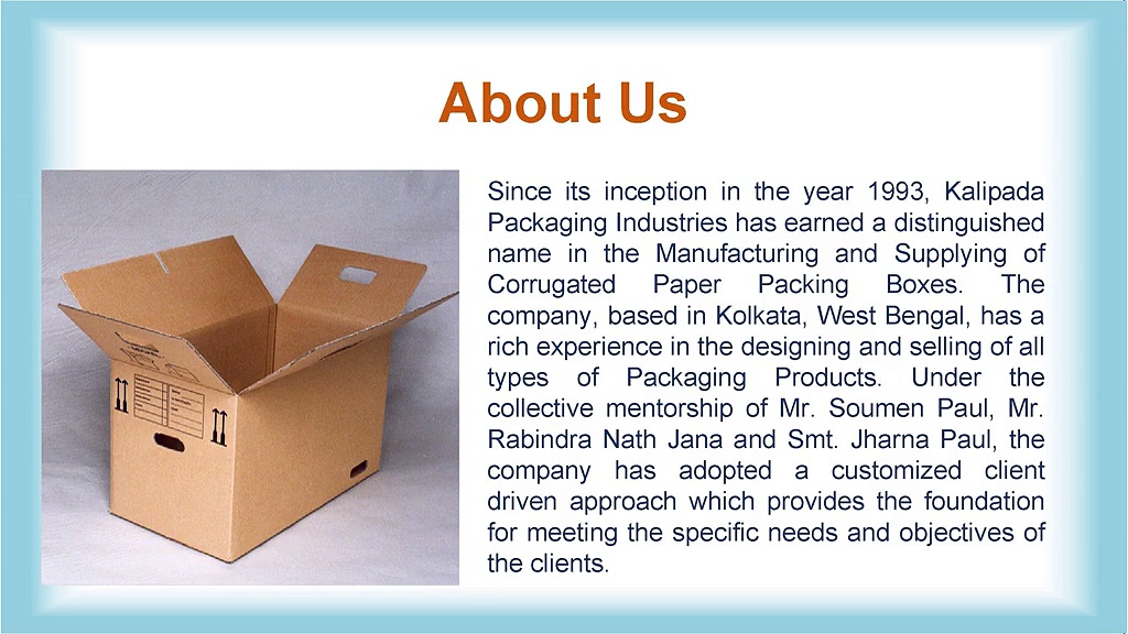 Corrugated Paper Rolls Manufacturers in Kolkata