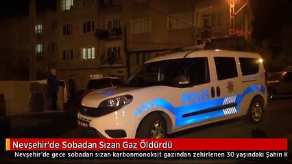 Nevşehir'de Sobadan Sızan Gaz Öldürdü