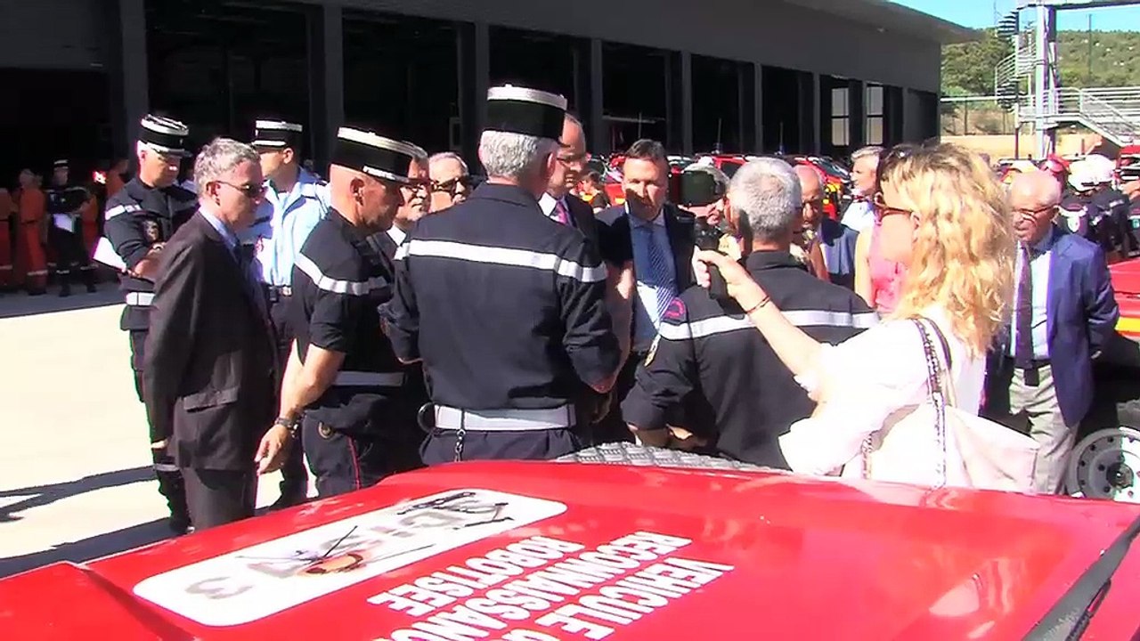 Le colonel Grégory ALLIONE commandant du SDIS 13