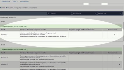 18 OUTILS suivi pédagogique de l'élève