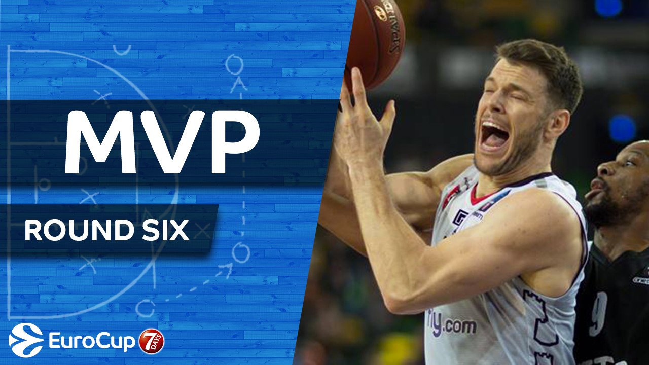 7DAYS EuroCup Regular Season, Round 6 MVP: Chris Kramer, Lietuvos Rytas Vilnius