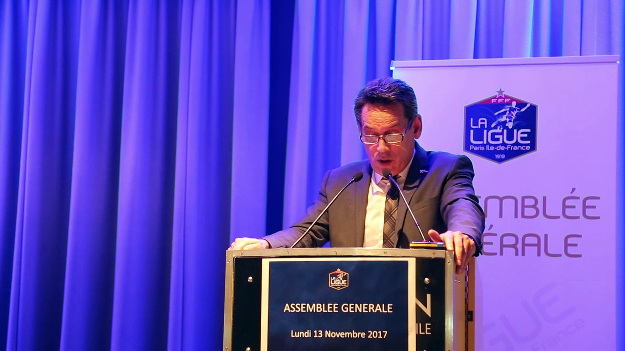 Assemblée Générale de la Ligue de Paris-Ile de France de Football  2017